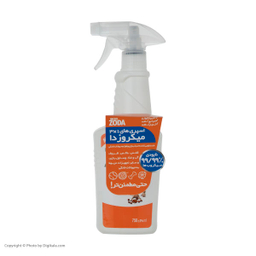 محلول ضد عفونی کننده حیوانات میکروزدا کد 02 حجم 750 میلی لیتر