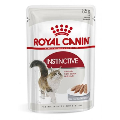 غذای پوچ گربه رویال کنین مدل Instinctive Loaf Texture وزن 85 گرم
