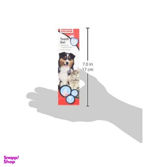ژل دندان سگ و گربه بیفار مدل Tooth Gel وزن 100 گرم