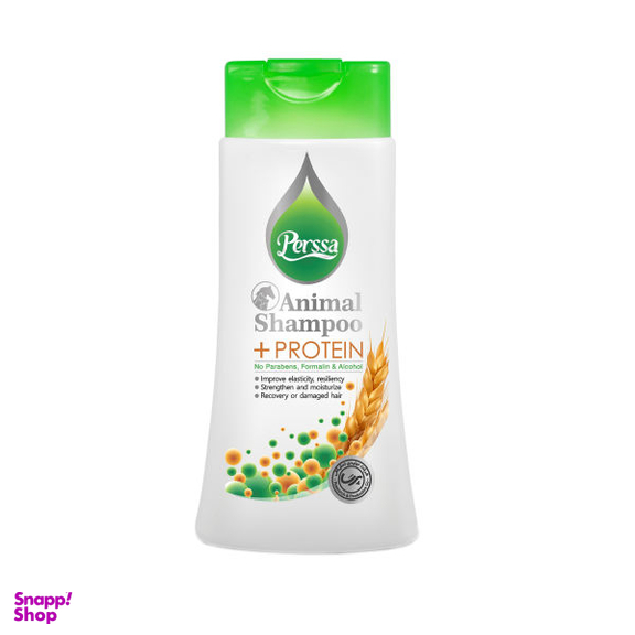 شامپو حیوانات پرسا مدل Protein حجم 250 میلی لیتر