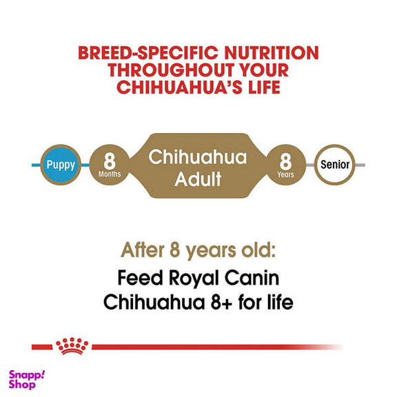غذای خشک رویال کنین مدل Chihuahua Adult وزن 1.5 کیلوگرم