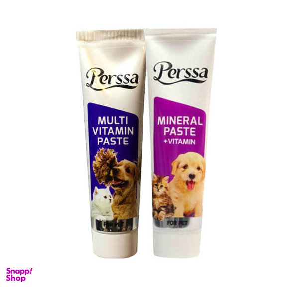 خمیر مکمل سگ و گربه پرسا مدل Pack وزن 100 گرم مجموعه دو عددی