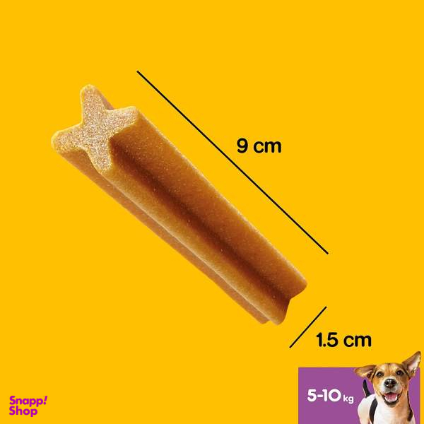غذای تشویقی سگ پدیگری مدل Dentastix Small وزن 45 گرم