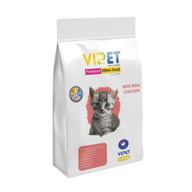 غذای خشک بچه گربه وی پت مدل Kitten وزن 1.5 کیلوگرم