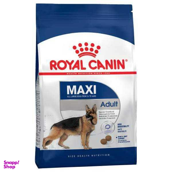 غذای سگ رویال کنین مدل Maxi Adult وزن 15 کیلوگرم