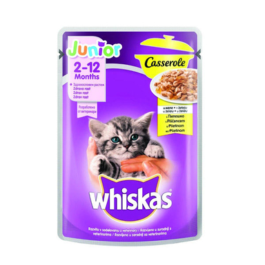 پوچ‌ بچه گربه ویسکاس مدل Chicken-85 وزن 85 گرم