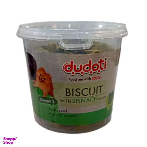 تشویقی سگ دودوتی مدل Spinach وزن 350 گرم