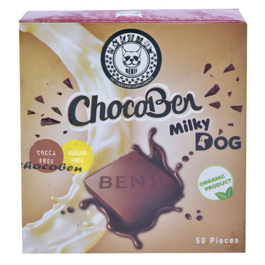 تشویقی سگ بنجی (Benji) مدل شوکوبن شیری کد Pr-3 وزن 130 گرم