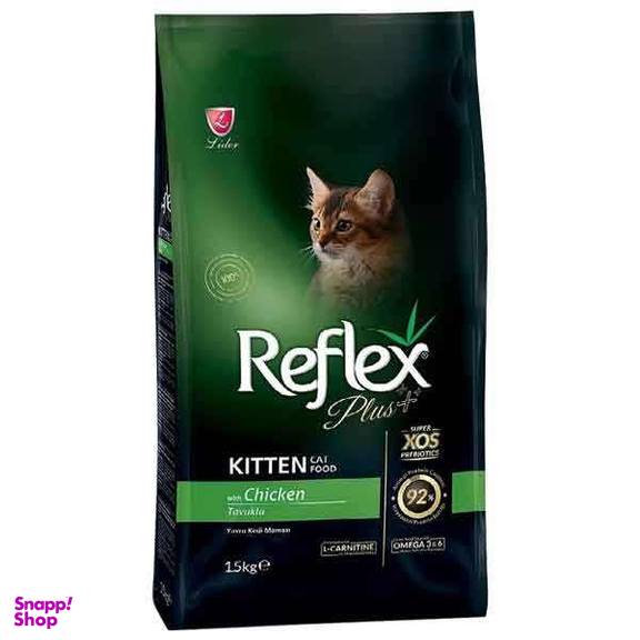 غذای بچه گربه رفلکس مدل Kitten Chicken وزن 15 کیلوگرم