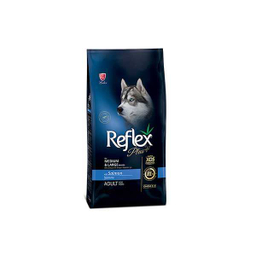 غذای سگ بالغ نژاد متوسط و بزرگ رفلکس پلاس مدل سالمون With Salmon وزن 3 کیلوگرم