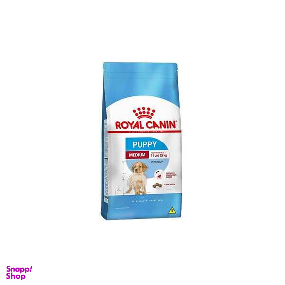 غذای توله سگ رویال کنین مدل Medium Puppy وزن 15 کیلوگرم