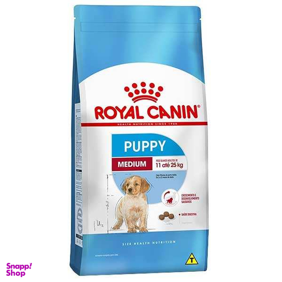 غذای توله سگ رویال کنین مدل Medium Puppy وزن 15 کیلوگرم