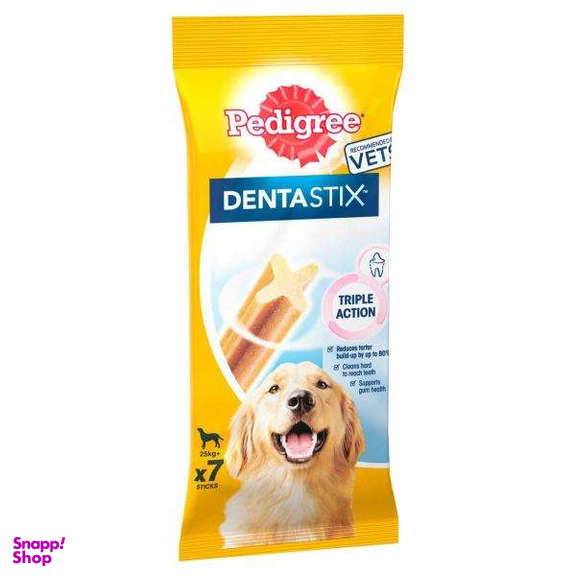 غذای تشویقی سگ پدیگری مدل Denta Stix وزن 270 گرم