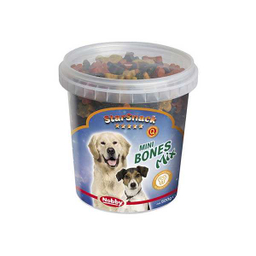 تشویقی سگ نوبی استاراسنک مدل Starsnack Mini Bones Mix وزن 500 گرم