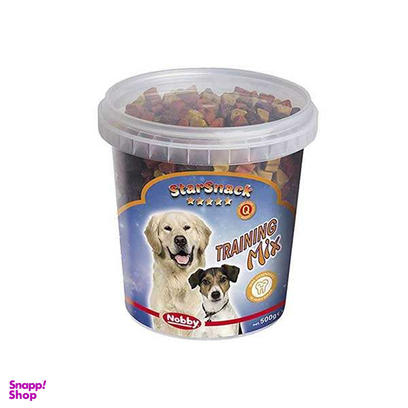 غذای تشویقی سگ نوبی مدل Starsnack Training Mix وزن 500 گرم
