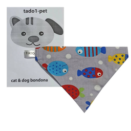 دستمال گردن سگ و گربه تادو کد Pt101