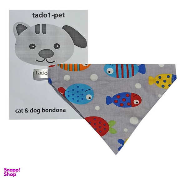 دستمال گردن سگ و گربه تادو کد Pt101