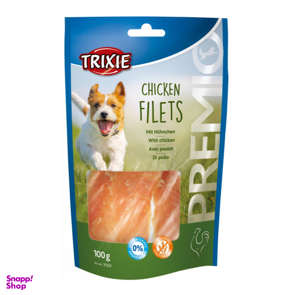 غذای تشویقی سگ تریکسی مدل Trixie Chicken Filet وزن 100 گرم
