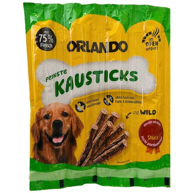 غذای تشویقی سگ اورلاندو (Orlando) مدل Kausticks وزن 44 گرم