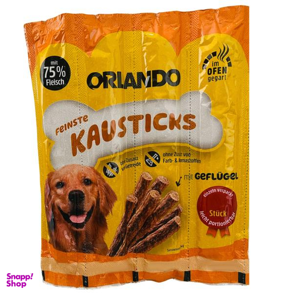 تشویقی سگ اورلاندو (Orlando) مدل Kausticks وزن 44 گرم