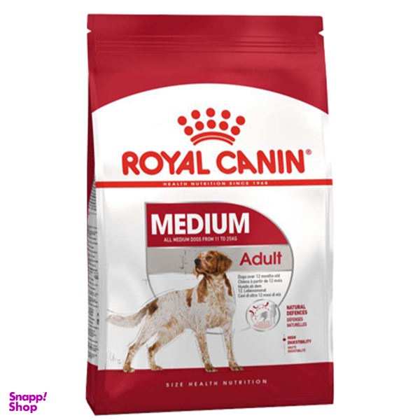 غذا خشک سگ رویال کنین مدل Medium Adult وزن 4 کیلوگرم