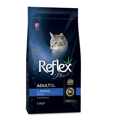 غذای خشک گربه رفلکس پلاس مدل Salmon وزن 1.5 کیلوگرم