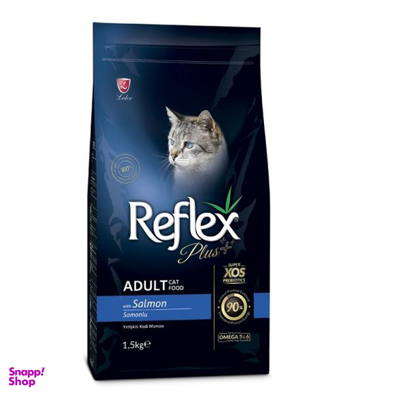 غذای خشک گربه رفلکس پلاس مدل Salmon وزن 1.5 کیلوگرم