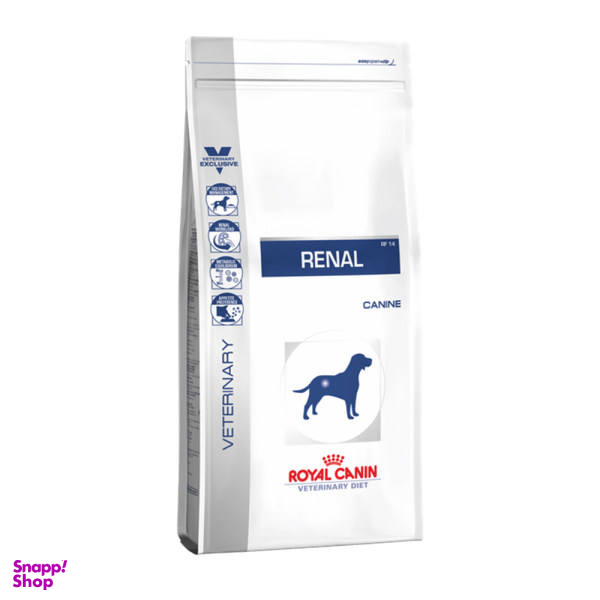 غذای خشک سگ رویال کنین مدل Renal Canine وزن 2 کیلوگرم