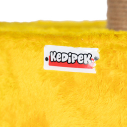 اسکرچر گربه کد یپک مدل بلوط رنگ زرد