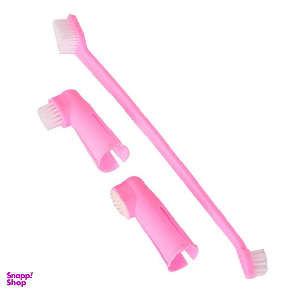 مسواک دو سر سگ و گربه مدل Double Head Toothbrush-W