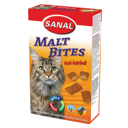 خوراکی سانال مدل مالت گربه آنتی هیربال حاوی ویتامین 75 گرم