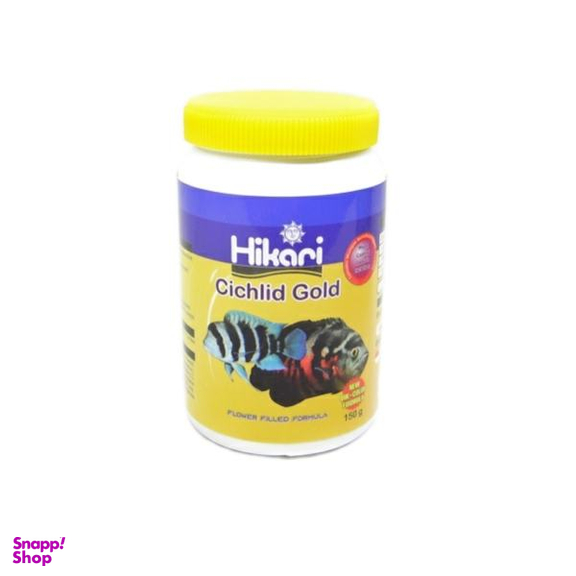 غذای ماهی هیکاری مدل Cichlid وزن 150 گرم