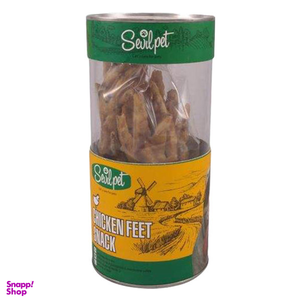 تشویقی سگ سویل پت مدل Chicken Feet Snack وزن 260 گرم