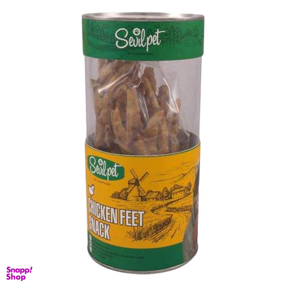 تشویقی سگ سویل پت مدل Chicken Feet Snack وزن 260 گرم
