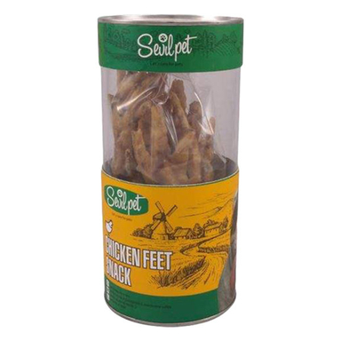 تشویقی سگ سویل پت مدل Chicken Feet Snack وزن 260 گرم