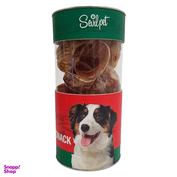 تشویقی سگ سویل پت مدل Cattle Trachea Snack وزن 150 گرم