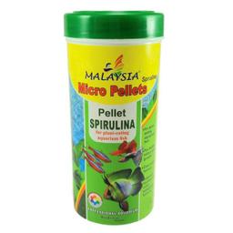 غذای ماهی مالزی مدل Micro Pellet Spirulina وزن 50 گرم