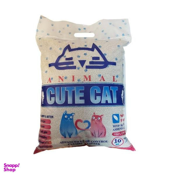 خاک بستر گربه کیوت کت مدل Penish Granule 10 وزن 10 کیلوگرم