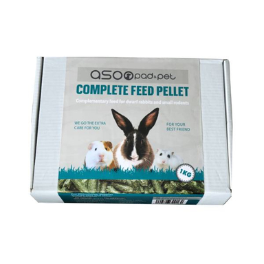 غذای جوندگان آسو پت مدل Feed Pellet وزن 1 کیلوگرم