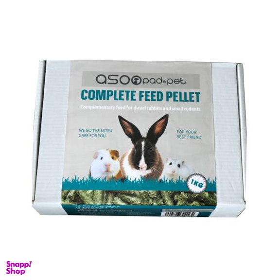 غذای جوندگان آسو پت مدل Feed Pellet وزن 1 کیلوگرم