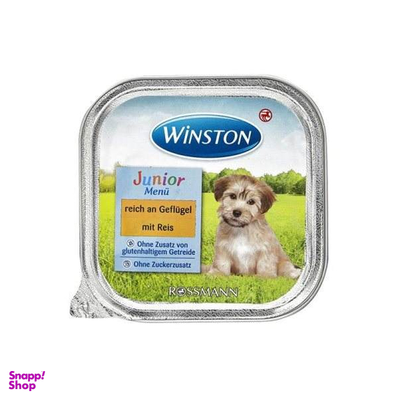 کنسرو غذای سگ وینستون (Winston) مدل 018 وزن 150 گرم