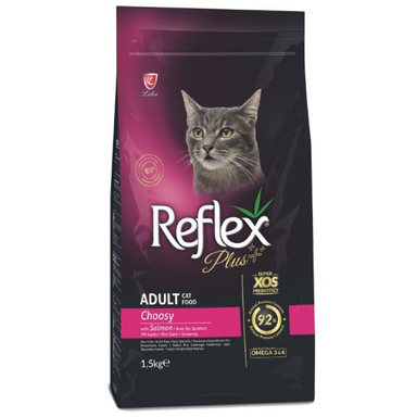 غذای خشک گربه رفلکس (Reflex) مدل Choosy وزن 1.5 کیلوگرم