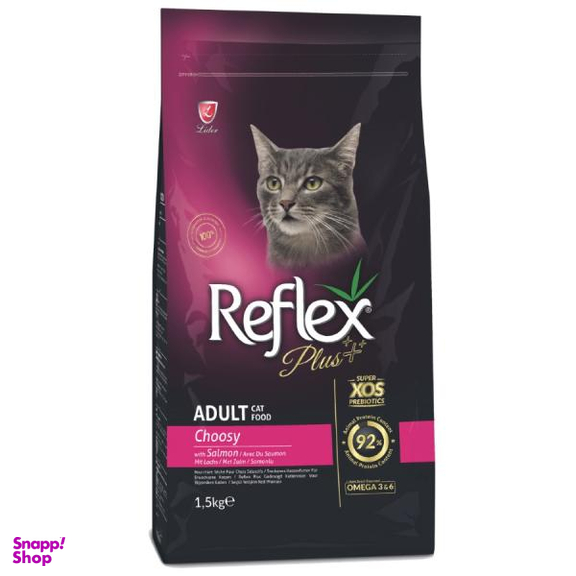 غذای خشک گربه رفلکس (Reflex) مدل Choosy وزن 1.5 کیلوگرم