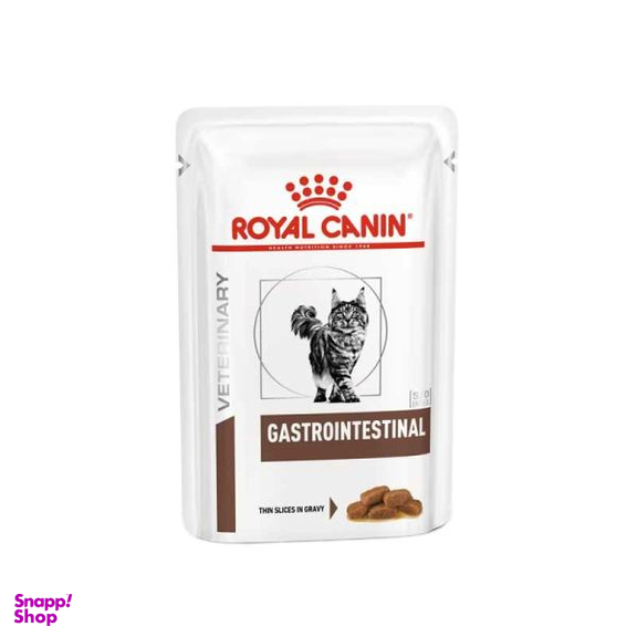 پوچ گربه رویال کنین مدل Gastrointestinal وزن 85 گرم