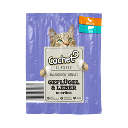 اسنک تشویقی گربه کچت مدلnew Geflugel And Leber بسته 5 عددی