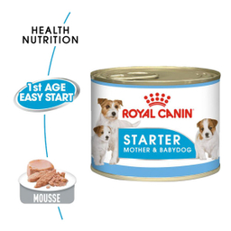 کنسرو غذای سگ رویال کنین مدل Starter Mother & Babydog وزن 195 گرم