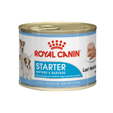 کنسرو غذای سگ رویال کنین مدل Starter Mother & Babydog وزن 195 گرم