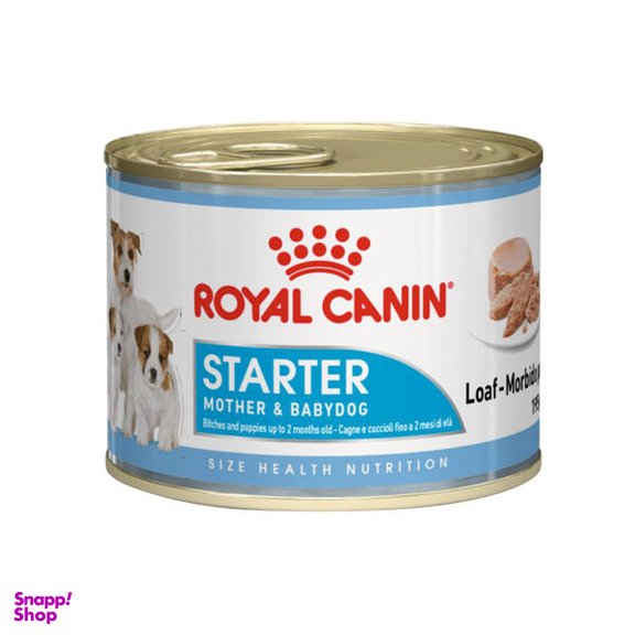 کنسرو غذای سگ رویال کنین مدل Starter Mother & Babydog وزن 195 گرم
