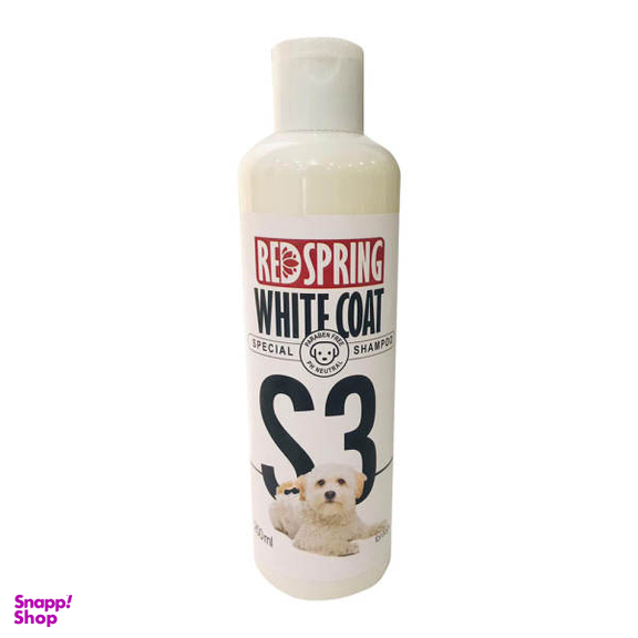 شامپو سگ رد اسپرینگ مدل White Coat حجم 250 میلی لیتر