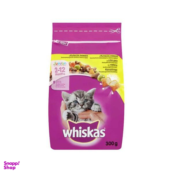 غذای خشک گربه ویسکاس مدل Kitten Dry Chicken وزن 300 گرم